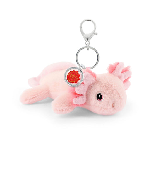 Keeleco Bag Charm Soft Toy Keychain - Axolotl - 12cm