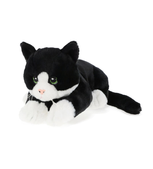 Keeleco Kitten Soft Toy - Black - 30cm