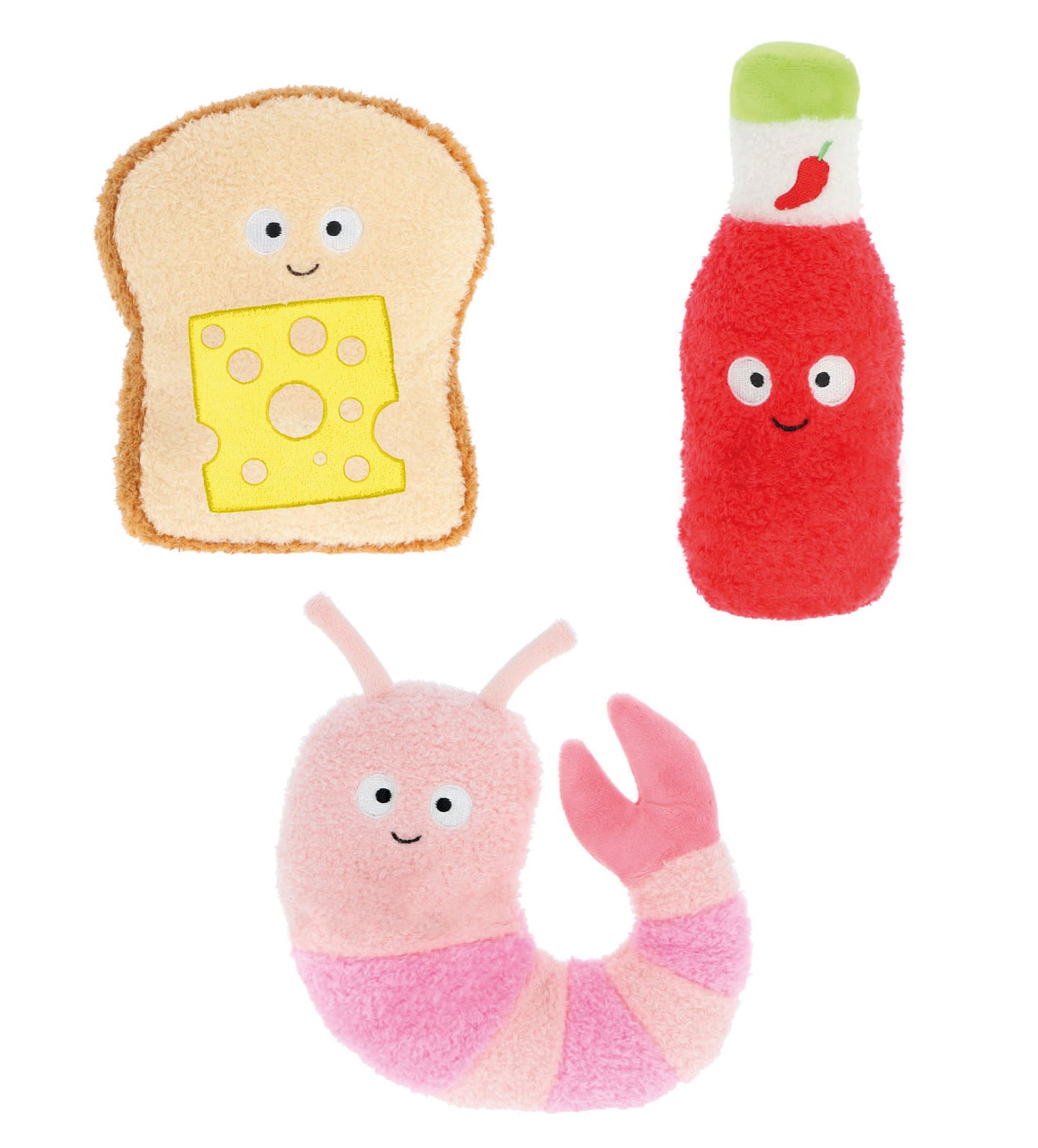Keeleco Snackies - Misc Set Soft Toy 18cm