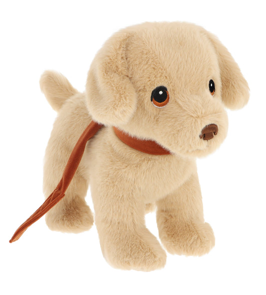 Keeleco Puppy Love on Lead Labrador Soft Toy 23cm