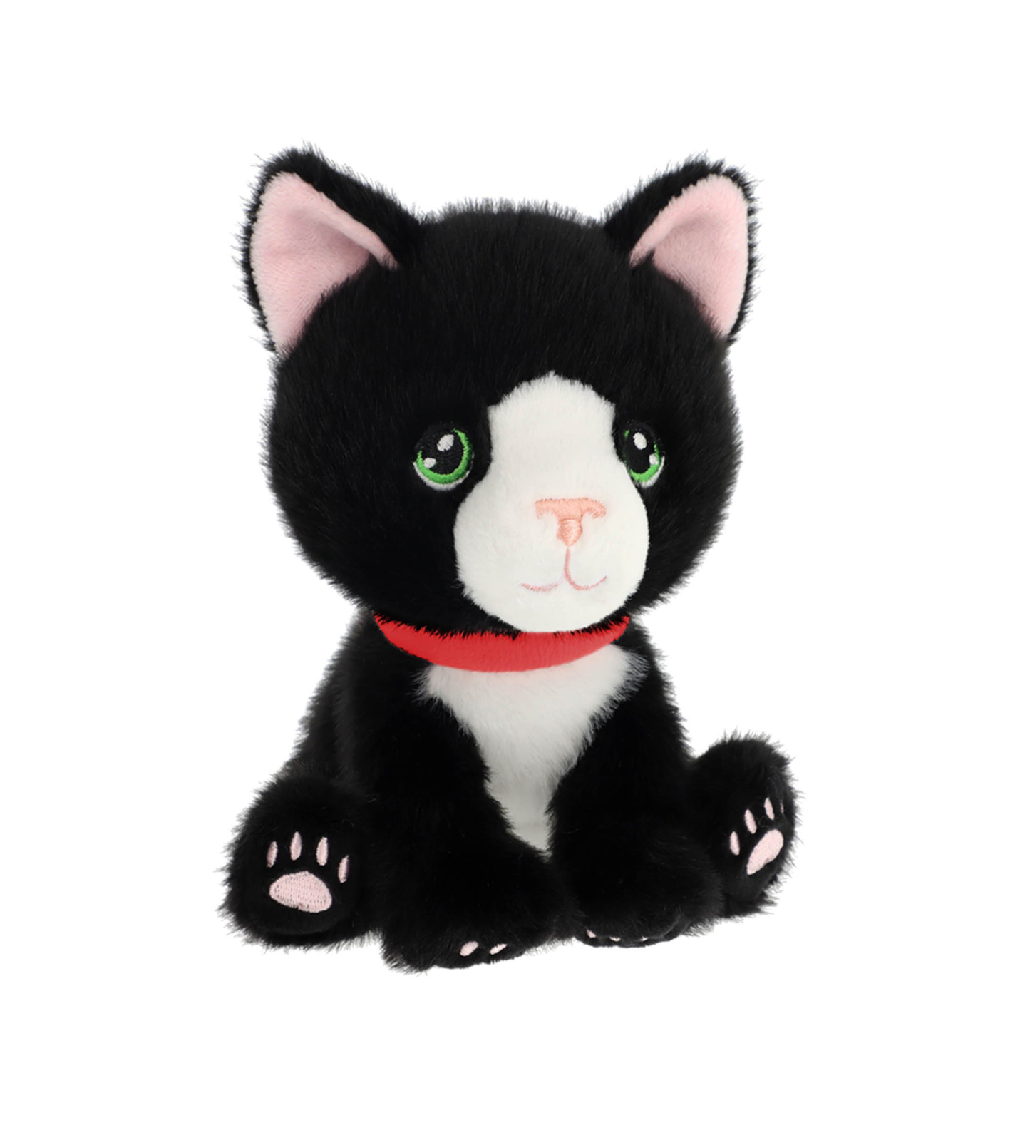 Keeleco Kitten Love Soft Toy - Black - 14cm