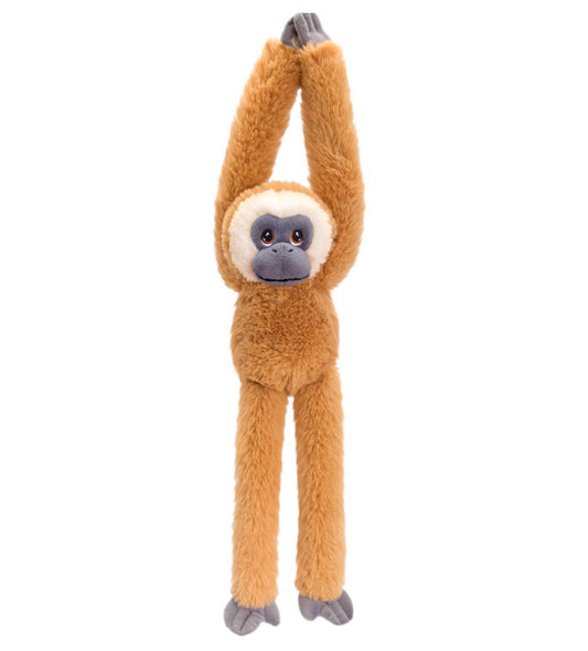 Keeleco Hanging Monkey Soft Toy 40cm - Gibbon