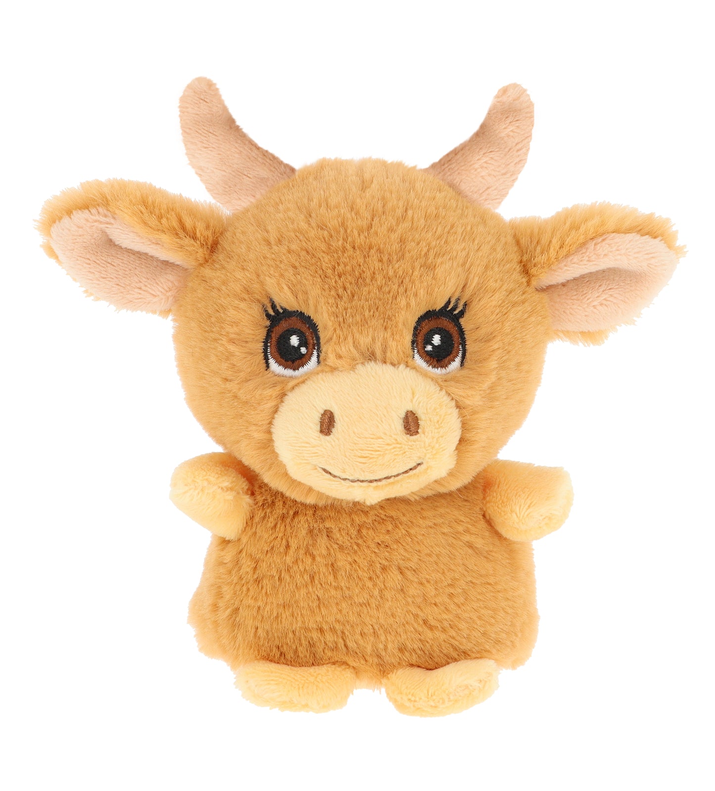 Keeleco Adoptable World Highland Cow Soft Toy 10cm