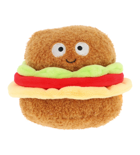 Keeleco Snackies - Burger Soft Toy 18cm