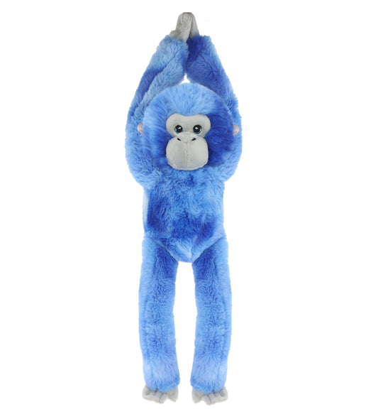 Keeleco Blue Hanging Monkey Soft Toy 80cm