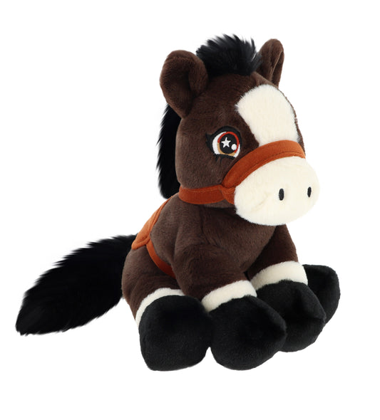 Keeleco Ponytails - Dark Brown Soft Toy 22cm