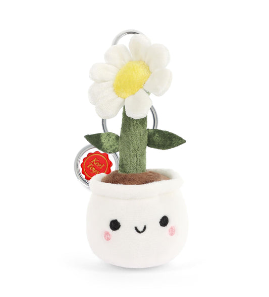 Keeleco Bag Charm Soft Toy Keychain - Daisy - 12cm