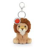 Keeleco Bag Charm Soft Toy Keychain - Lion - 12cm