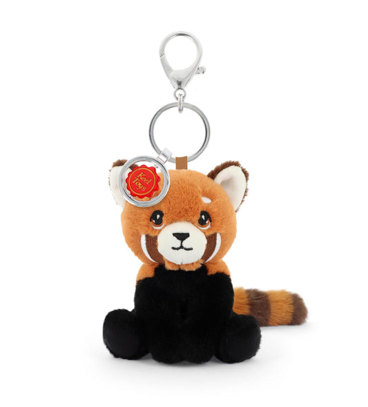 Keeleco Bag Charm Soft Toy Keychain - Red Panda - 12cm