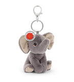 Keeleco Bag Charm Soft Toy Keychain - Elephant - 12cm