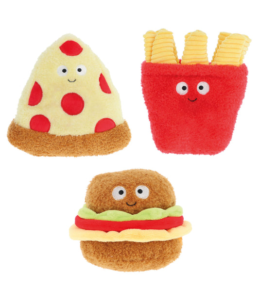 Keeleco Snackies - Fast Food Set Soft Toy 18cm