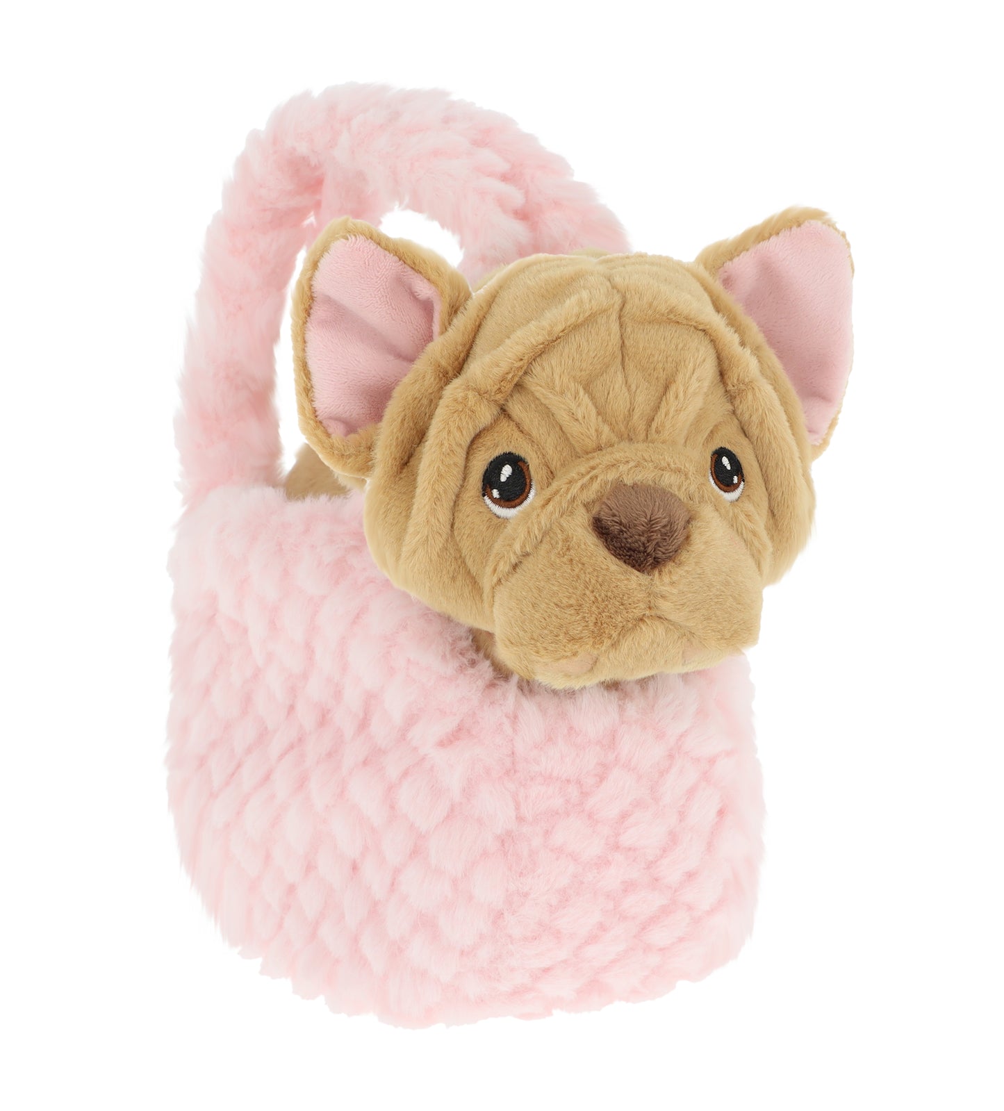 Keeleco Puppy in Bag - French Bulldog Soft Toy 18cm