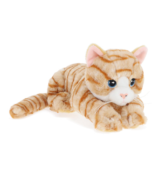 Keeleco Kitten Soft Toy - Ginger - 30cm