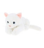 Keeleco Kitten Soft Toy - White - 30cm