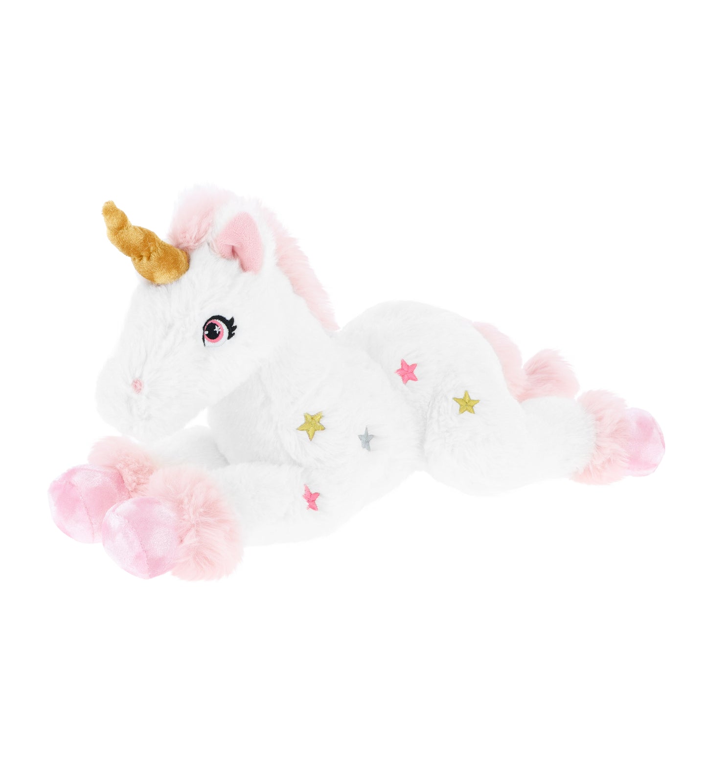 Keeleco White Unicorn Soft Toy 35cm
