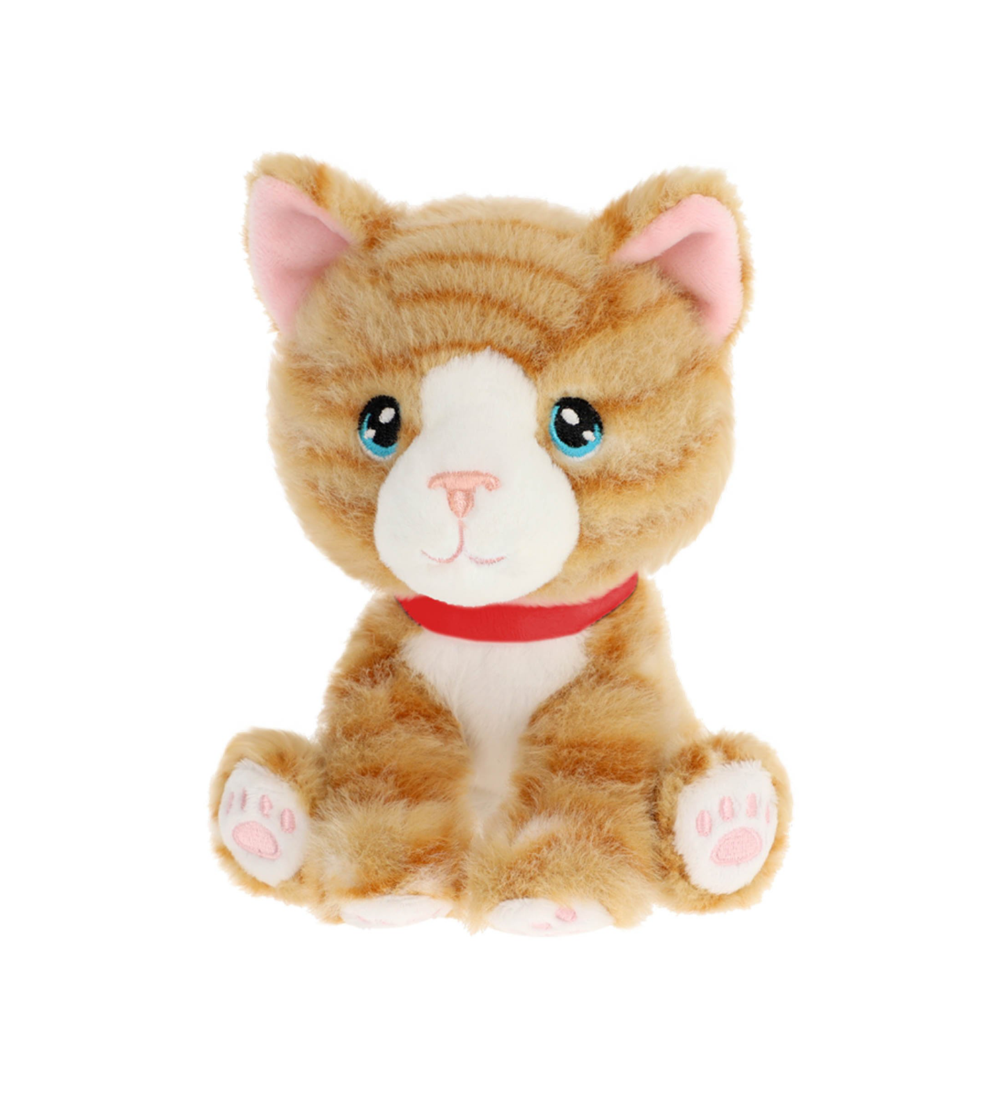 Keeleco Kitten Love Soft Toy - Ginger - 14cm