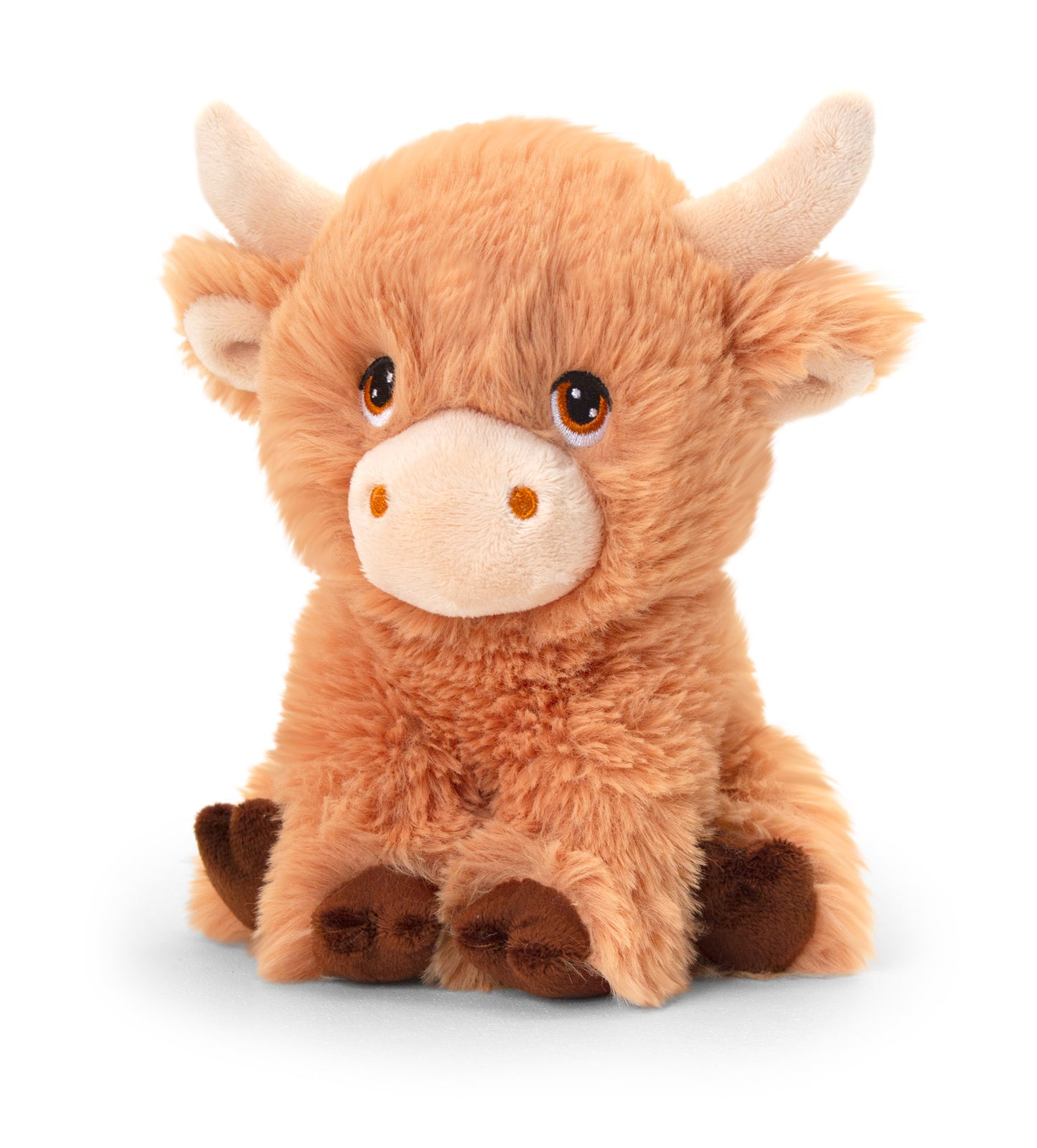 Keeleco Shaggy Cow Soft Toy 25cm