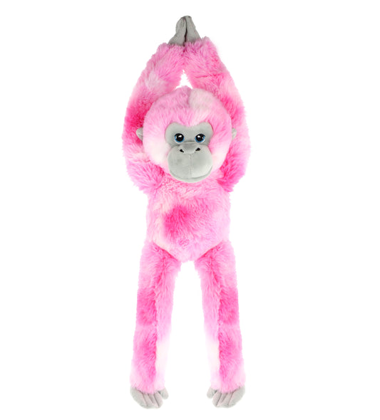 Keeleco Pink Hanging Monkey Soft Toy 80cm