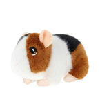 Keeleco Guinea Pig (with sound) Soft Toy - Tri Colour - 14cm