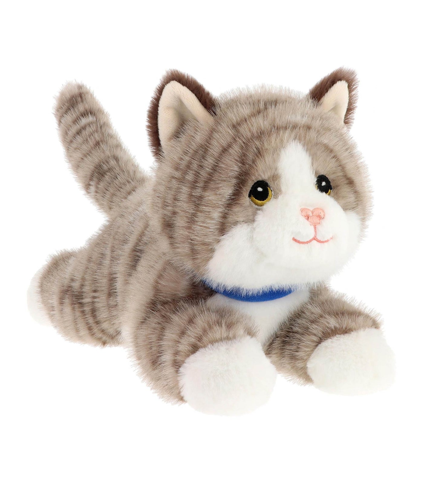 Keeleco Kitty Love Soft Toy - Grey - 28cm