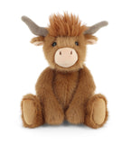 Keeleco Enchanted World Highland Cow Soft Toy 20cm