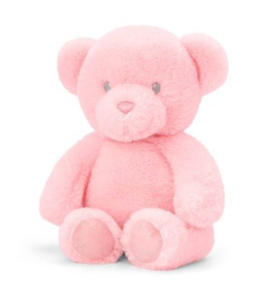 Keeleco Baby Pink Bear Soft Toy 25cm